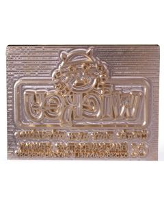 Brandplaat voor Posta ALK-HLP 108, 105x80 mm