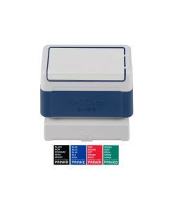 Brother PR-3458 stempel | 34x58mm | Zwart, Blauw, Rood, Groen