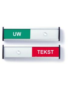 Schuifbord | MET UW EIGEN TEKST | 125x30 mm