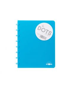 Atoma | Notebook Systeem | Dots | A5 | turquoise