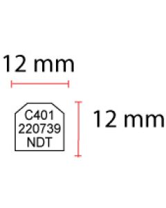 Stempelplaatje Trodat Printy 4921