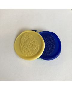 lakzegels, Happy eastern, Ø25 mm