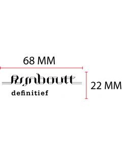 Stempelplaatje Posta MM60