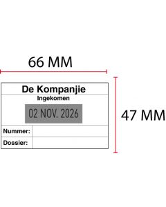 Stempelplaatje Posta LL8051