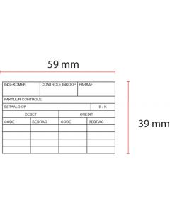 Stempelplaatje Trodat 5207