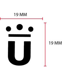 Stempelplaatje Posta Q20