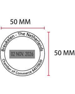 Stempelplaatje Colop Printer R50 D, Datum