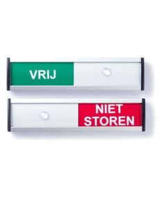 Schuifbord | VRIJ - NIET STOREN | 125 x 30 mm