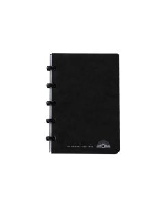Atoma | Notebook Systeem | Traditional Colors Cardboard | A6 | zwart