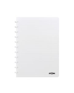 Atoma | Notebook Systeem | Robust | A4 | wit transparant 