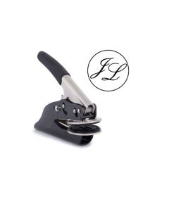 Shiny preegstempel, initialen, Ø40mm, Anglaise