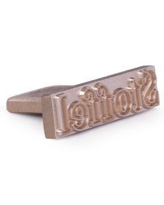 Engraved Branding Plate