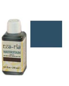 Leerverf Eco-Flo Edgeflex Waterstain Blauw, 250 ml