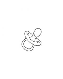 Houten stempel "fopspeen"