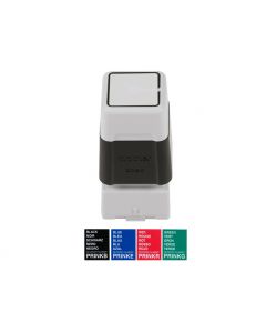 Brother PR-2020 stempel | 20x20mm | Zwart, Blauw, Rood, Groen
