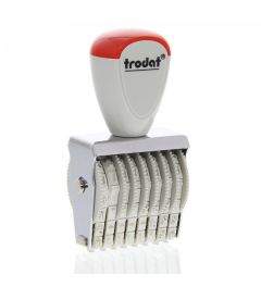 Trodat 1536 Cijferbandstempel, afdrukhoogte 3 mm, 6 cijfers