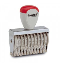 Trodat 15410 Cijferstempel | 10 banden | 48x4mm