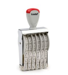 Trodat 15156 Cijferstempel | 6 banden | hoogte 15mm