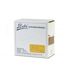 Zegeletiketten, goud, 50x25mm, zelfklevend, doosje van 100 stuks