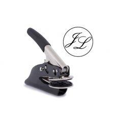 Shiny preegstempel, initialen, Ø40mm, Anglaise