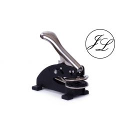 Shiny kleinbereik preegstempel, initialen Ø40mm