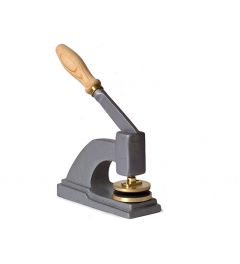 Posta G2 blinddrukstempel | Ø65mm