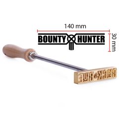 Handbrandstempel Posta Pyro, 50x20 mm