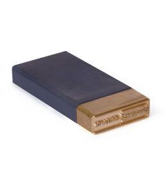 Leerstempel, 60x20mm, messing