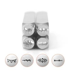 Slagstempelset Rand 2 | hoogte 6mm