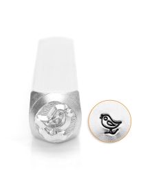 Slagstempel vogel | Hoogte 6mm