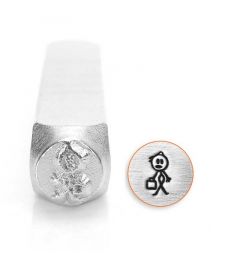 Slagstempel Stokfiguur vader | Hoogte 7mm