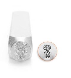 Slagstempel Stokfiguur moeder | Hoogte 7mm