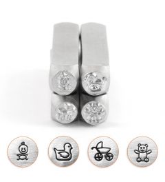 Slagstempelset Baby | hoogte 6mm