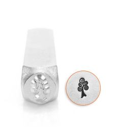 Slagstempel Gewarrelde boom | Hoogte 6mm
