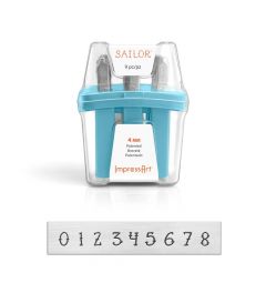 Slagcijfers Sailor, luxe 4 mm