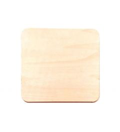 Houten Onderzetters | 9x9cm | 10 stuks
