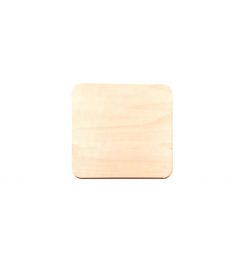 Houten Onderzetters | 2x2cm | 100 stuks
