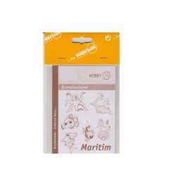 Hobbyring | A3-vel met sjablonen | Zeeleven