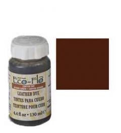 Leerverf Eco-Flo Bizon bruin, 132 ml