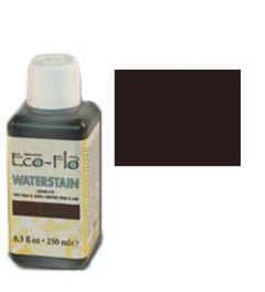 Leerverf Eco-Flo Waterstain Donker Bruin, 250 ml 