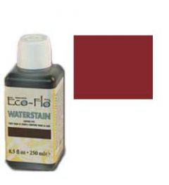 Leerverf Eco-Flo Waterstain Rood, 250 ml