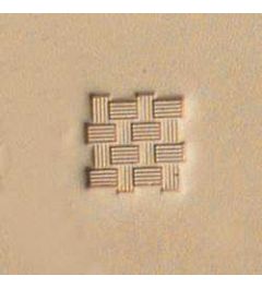 Tandy Leather Leerstempel | Weefsel | 13 x 13 mm