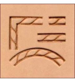 Tandy Leather Leerstempelset | Touw | 4stuks