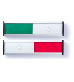 Schuifbord | GROEN - ROOD | 125x30 mm