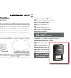 Trodat Printy 44055 met waardebon
