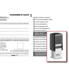 Trodat Printy 4922 met waardebon