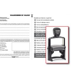 Trodat Professional 5204 met waardebon