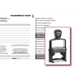 Trodat Professional 5206 met waardebon