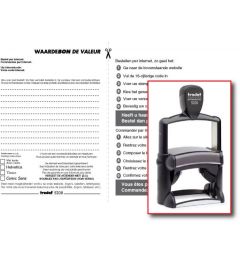 Trodat Professional 5208 met waardebon