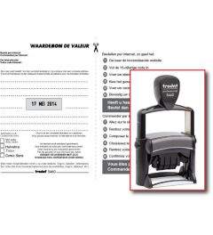 Trodat Professional 5460 met waardebon